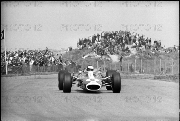 Zandvoort GP 1967: Jim Clark in the LotusFord
