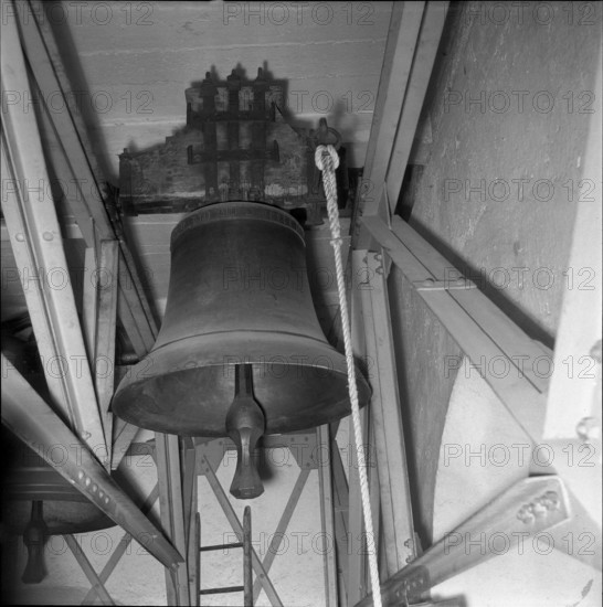 Guardian angel bell, bell tower of St. Mauritius Church, Appenzell, 1959
