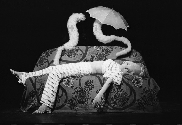 Strip show at the 'Red House' 1969