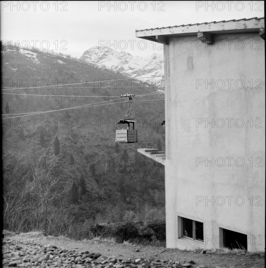 Aerial cable car, Rasa, 1958