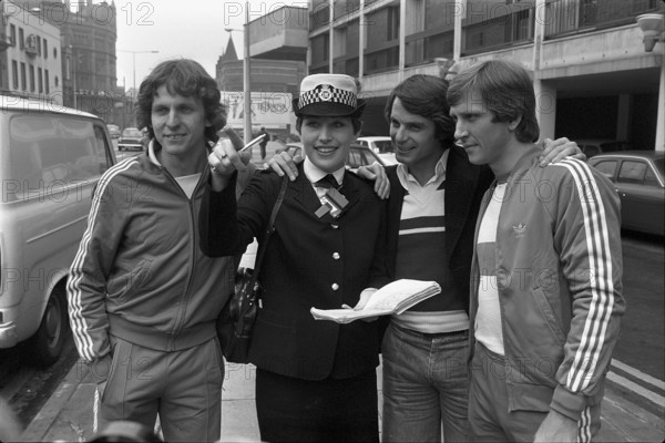 Champions Cup semifinal 1977: FC Zurich in Liverpool; Rene Botteron