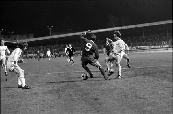 Champions Cup semifinal 1977: FC Zurich FC Liverpool; Chapuisat, Heighway, Heer