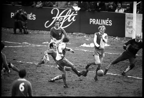 NLA 1969/70: GC Zurich FC St. Gallen; goalkeeper Biaggi