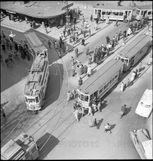 Zurich Paradeplatz, 1949