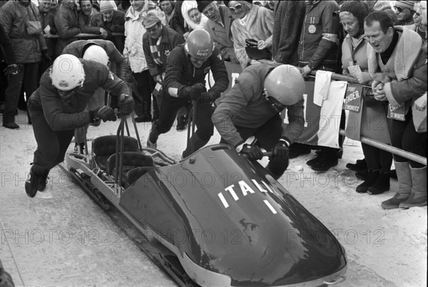 Bobsleigh World Championships in St. Moritz, 1970: World Champion Italy 1