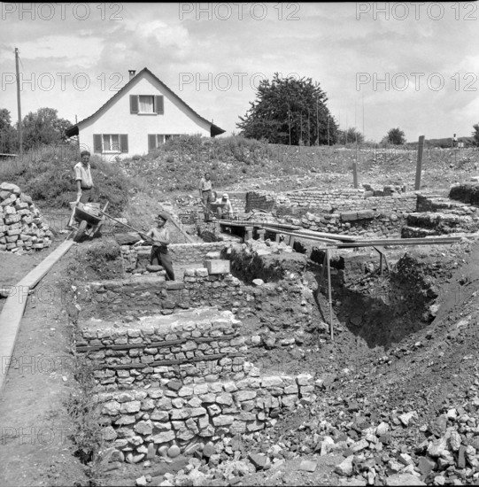 Excavations in Augst, 1959