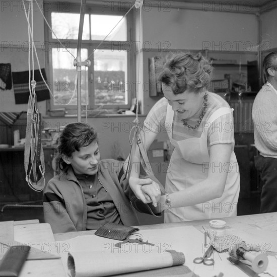 Crafts: Training for the Disabled, Zurich 1957