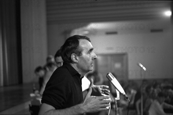 General Assembly of the Autonomous Youth Center Action in the Volkshaus Zurich 1968