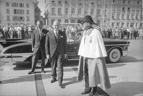 Austrian state visit: Josef Klaus, 1966