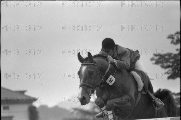 CSIO Lucerne 1974: Hugo Simon on Flipper