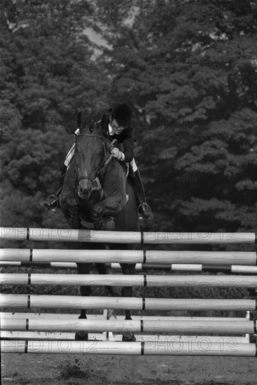 CSIO Lucerne 1974: Janou Tissot on Rocket