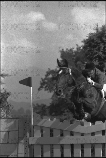CSIO Lucerne 1974: HansGünter Winkler on Blinke