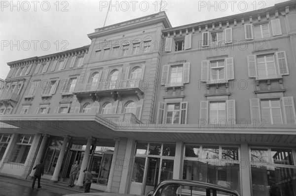 Hotel Baur au Lac in Zurich, 1971