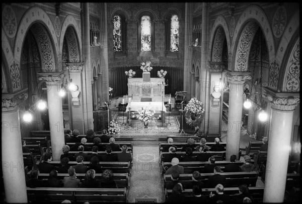 1st anniversary of the death of Queen Victoria Eugenia of Spain, Lausanne 1970