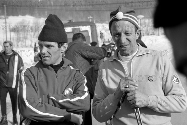 Olympic Games in Grenoble 1968: Kälin, Beeli