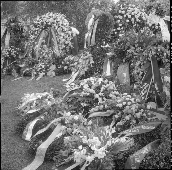 Funeral of Thomas Mann, 1955