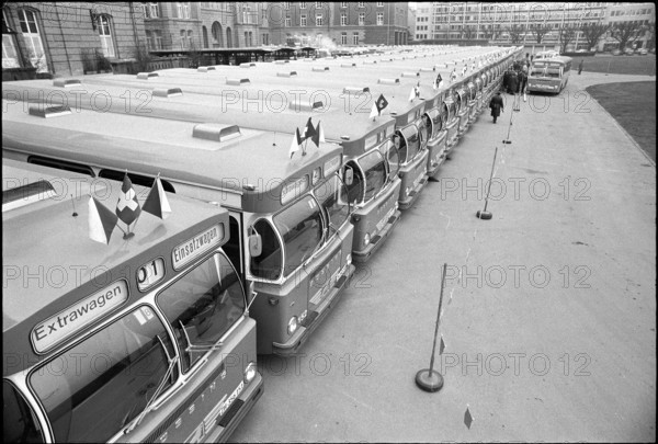 New VBZ buses for Zurich, 1973