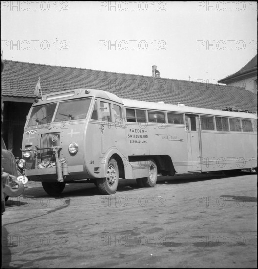 Bus SwitzerlandSweden, 1946