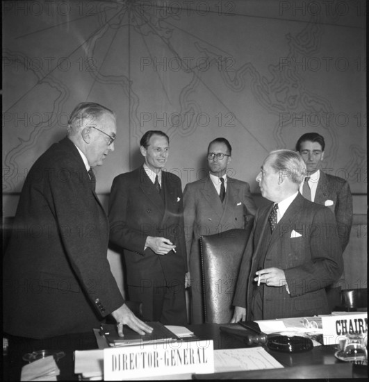 Meeting of the International Refugee Organization, Geneva 1949