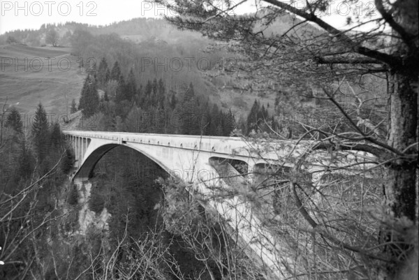 Salginatobel Bridge; 1968