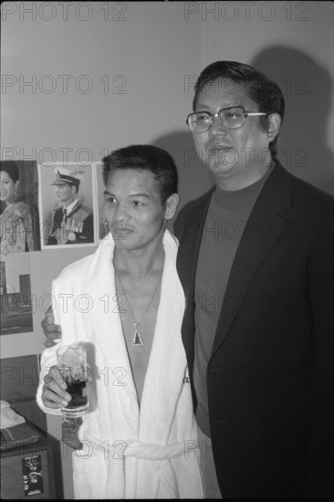 World Championship match against Chervet 1974: Chartchai Chionoi