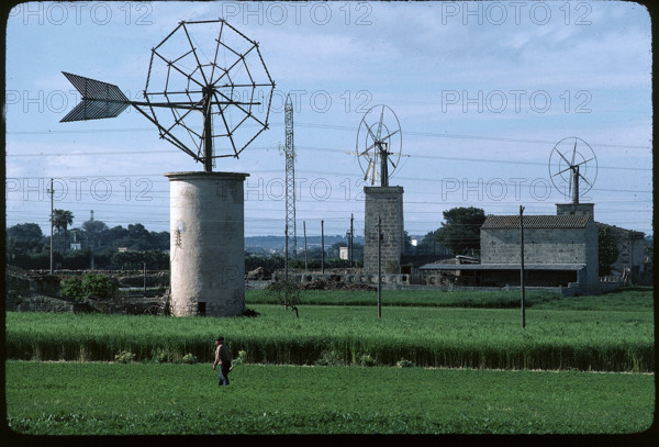 Windmill, Laguna, Mallorca, 1976