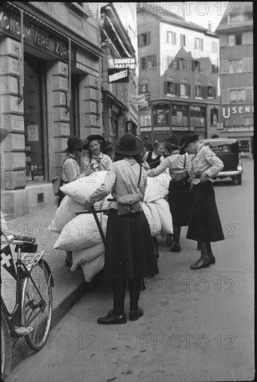 Girl Scouts in Auxiliary Service 1939