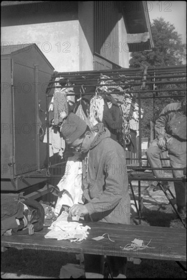 Refugee children from Serbia in Chiasso 1942