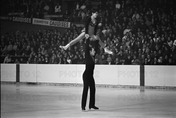 European Championships in Zurich 1971: The European Champions Irina Rodnina Alexei Ulanov
