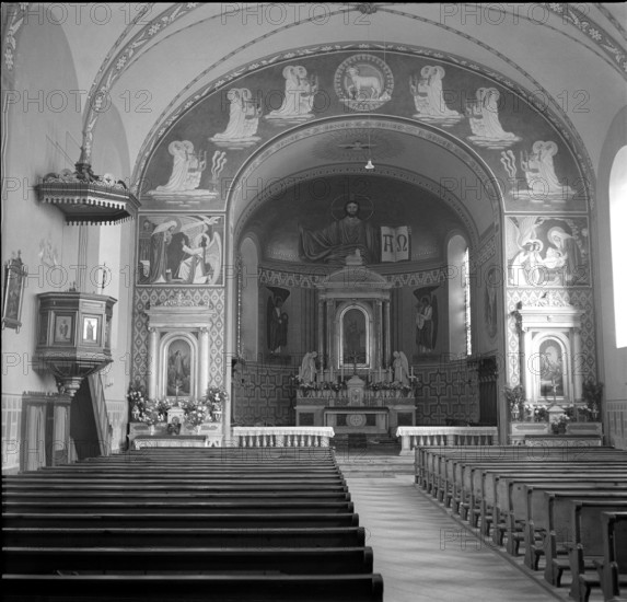 Fiesch Church 1950