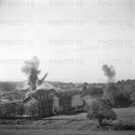 WWII: Bombing in Delley, 1944