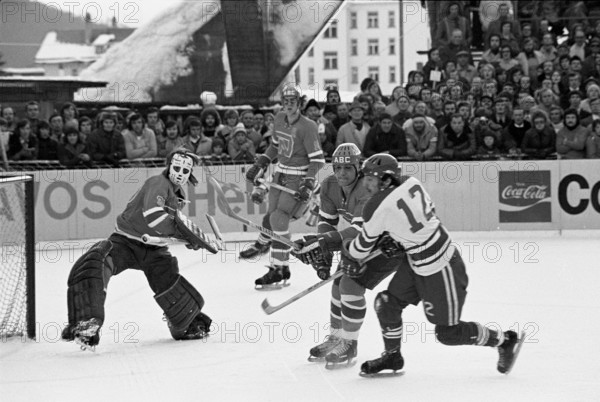 Spengler Cup Davos 1974: Switzerland vs. Holland