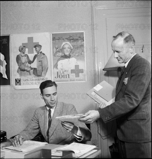 General Secretary's Office and archive, Red Cross 1943