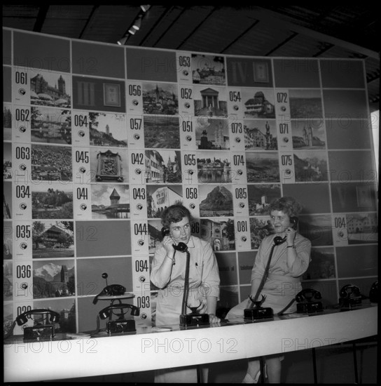 HOSPES 1954: PTT-Booth