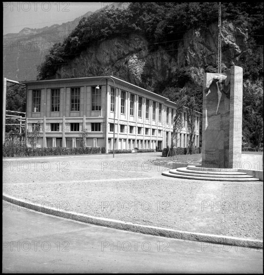 Lavey power station 1952