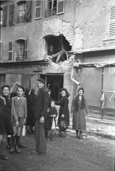 WW 2: recapture, liberation of Delle, 1944