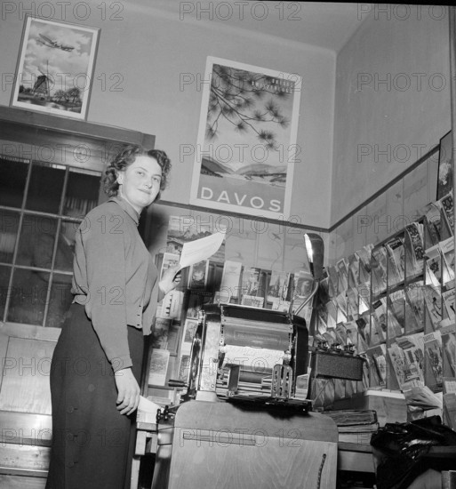 Fur market in Lucerne 1971
