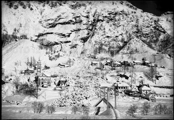 Moserdamm: demolition works, Schaffhausen 1961