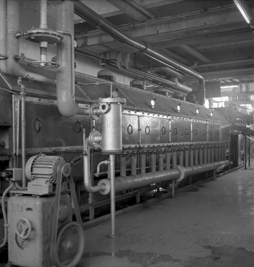 Cigarette factory Burrus, 1960