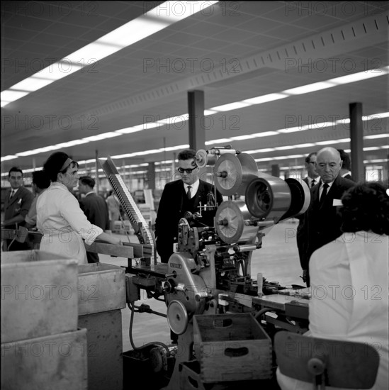 Opening of United Tobacco Factories Ltd, 1964