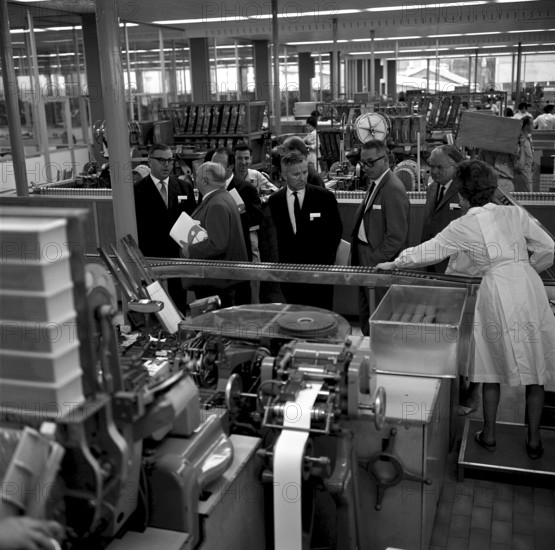 Opening of United Tobacco Factories Ltd, 1964