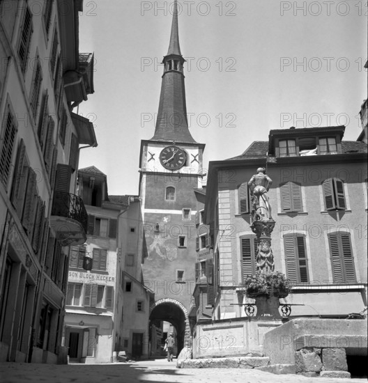 Neuchâtel: Italian cultural centre, 1952