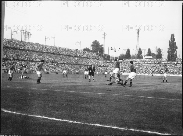 1954 FIFA World Cup quarterfinal: Switzerland vs. Austria