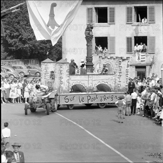 11th separatist meeting in Delémont, 1958