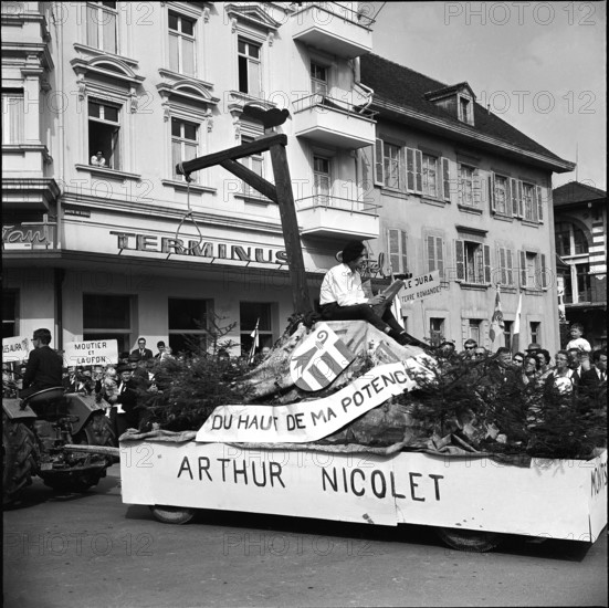 16th Jurassier Festival in Delsberg, 1963