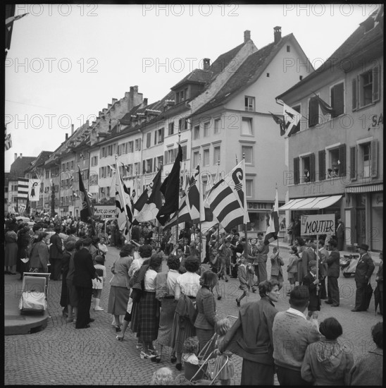 Jurassian Day in Delémont, 1954