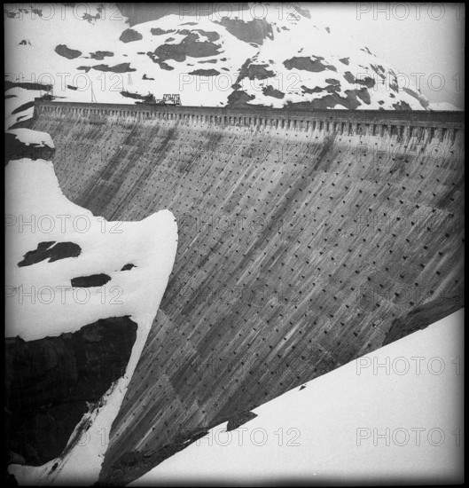 Barberine Dam 1950