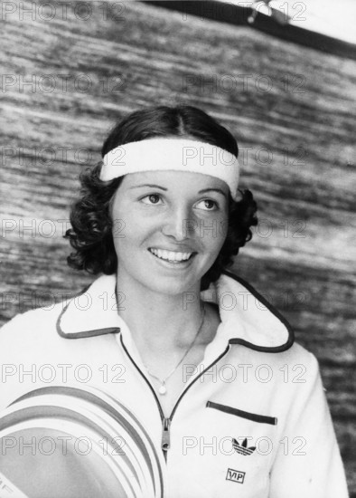 Swiss Open in Gstaad 1978: finalist Petra Delhees