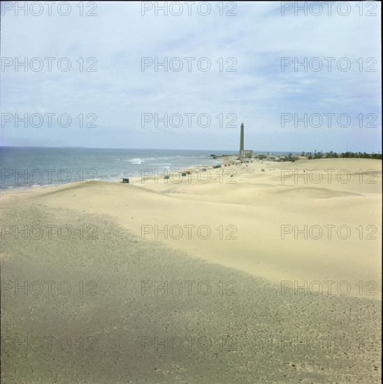 Beach on Tenerife 1970