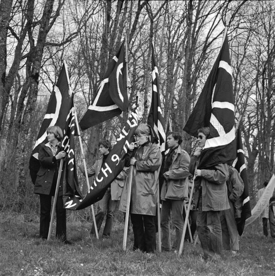demonstrator; Easter March 1966